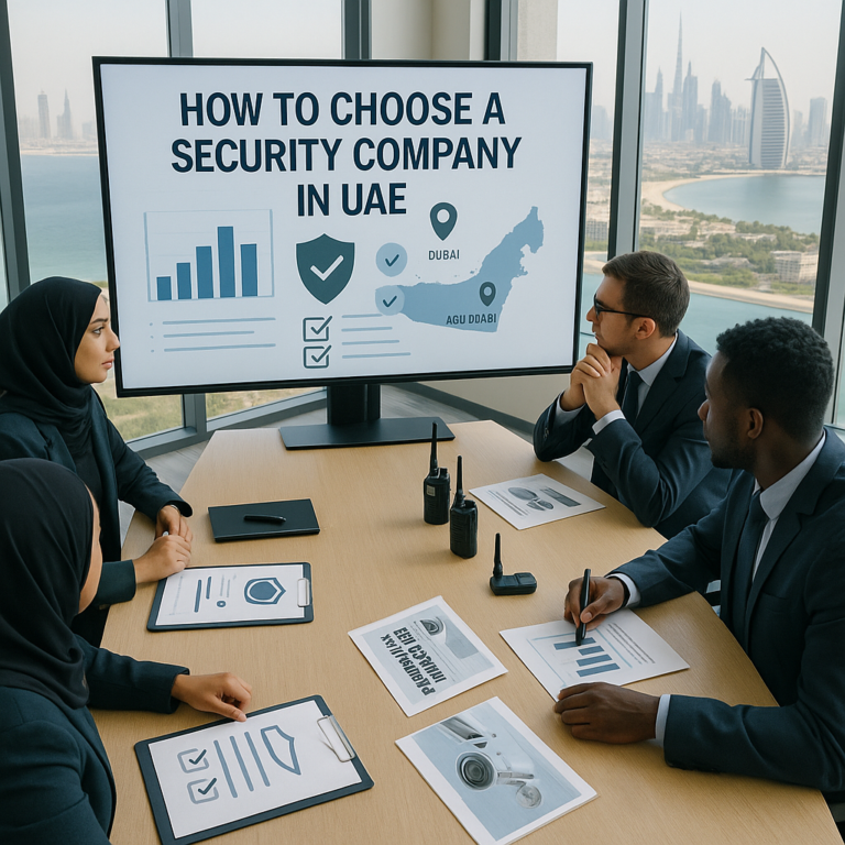 How To Choose A Security Company In UAE - Vraaas Security Services