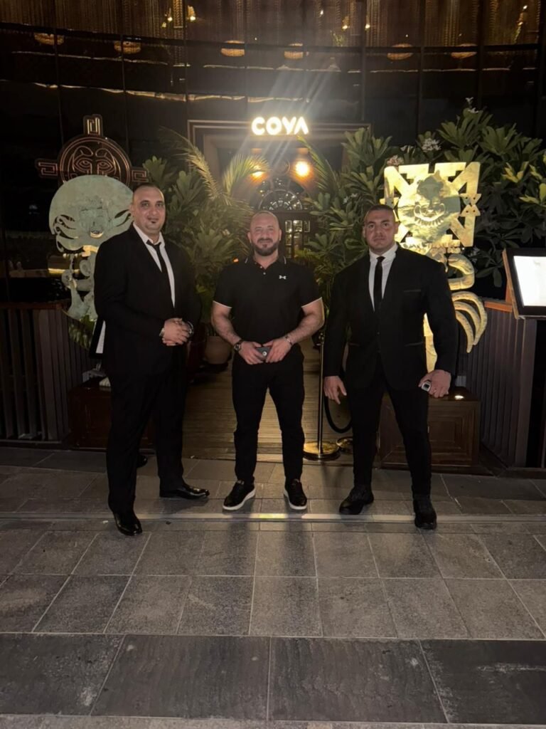 Professional event security services in Dubai with SIRA licensed guards managing crowd at corporate conference
